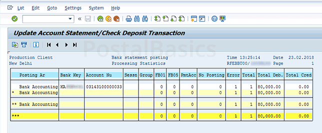 How to Perform the Bank Reconciliation in CSI post office?