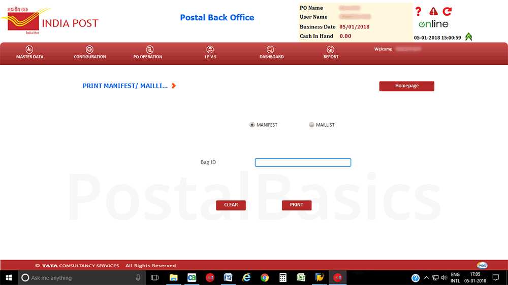 IPVS - Indian Post Visibility System