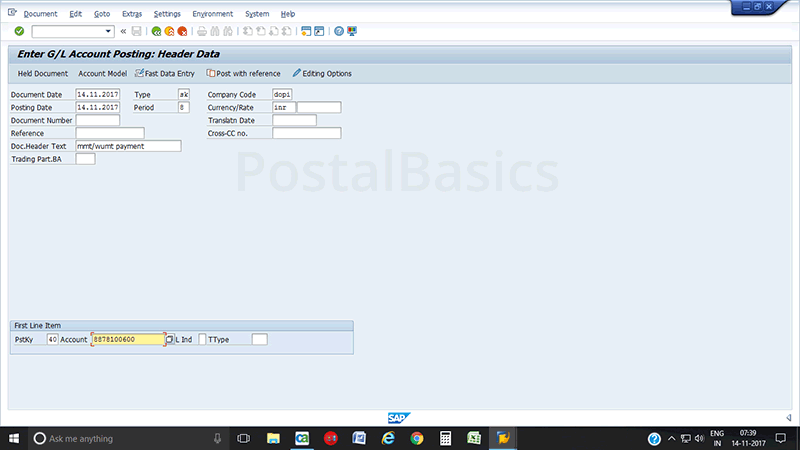 MMT/WUMT or Cash Conveyance Payment in SAP module